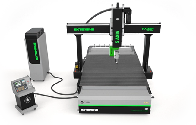 Router CNC com 5 Eixos